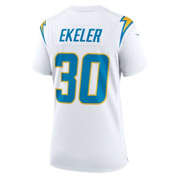 Women’s Los Angeles Chargers Austin Ekeler Nike White Game Jersey