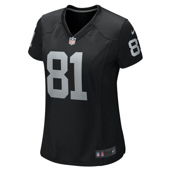 Women’s Las Vegas Raiders Austin Hooper Nike Black Team Game Jersey