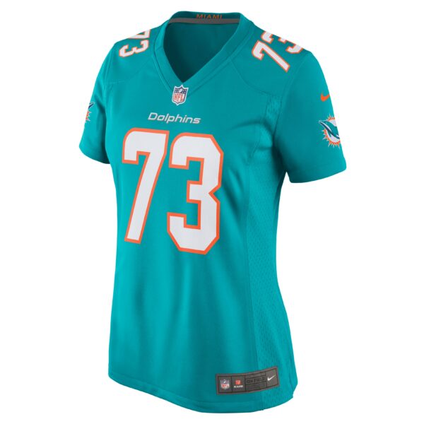 Women’s Miami Dolphins Austin Jackson Nike Aqua Game Jersey