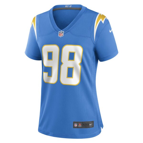 Women’s Los Angeles Chargers Austin Johnson Nike Powder Blue Game Player Jersey