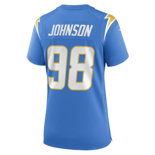 Women’s Los Angeles Chargers Austin Johnson Nike Powder Blue Game Player Jersey