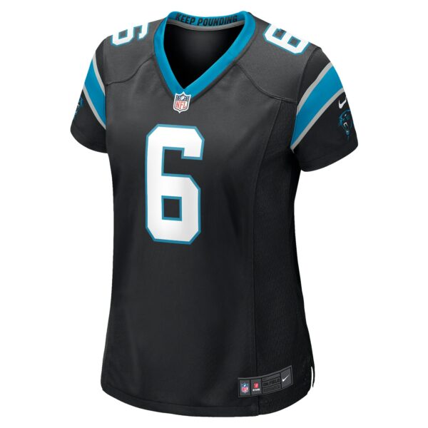 Women’s Carolina Panthers Baker Mayfield Nike Black Home Player Game Jersey