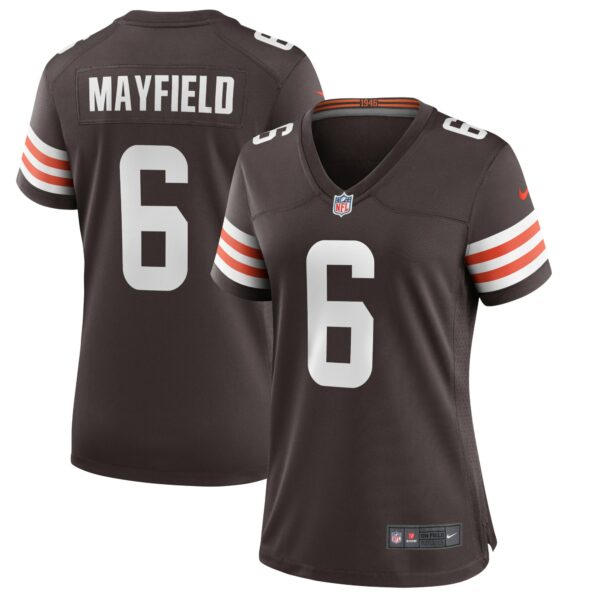 Women’s Cleveland Browns Baker Mayfield Nike Brown Game Player Jersey