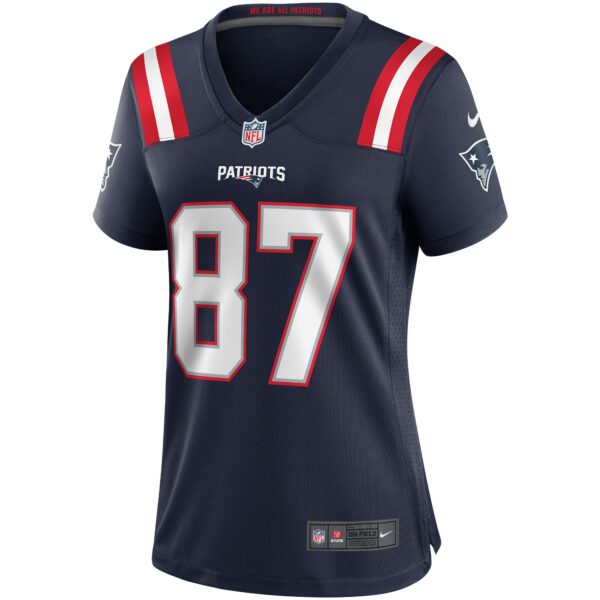 Women’s New England Patriots Ben Coates Nike Navy Game Retired Player Jersey