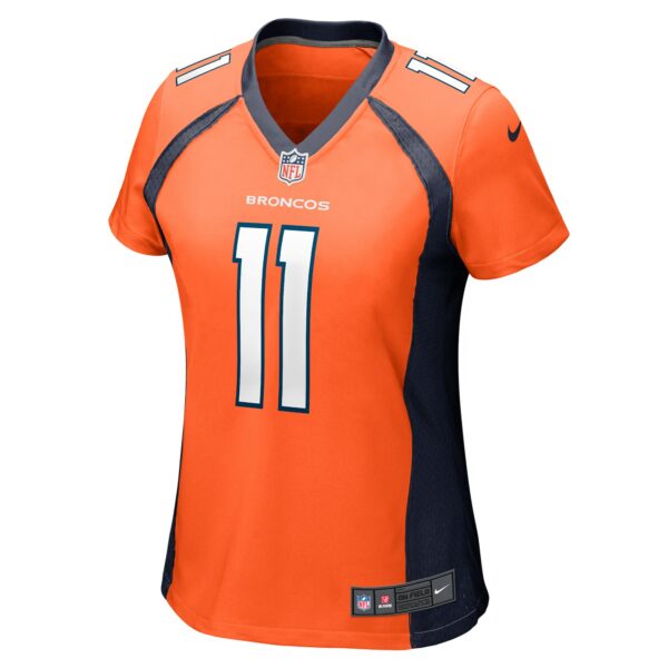 Women’s Denver Broncos Ben DiNucci Nike Orange Team Game Jersey