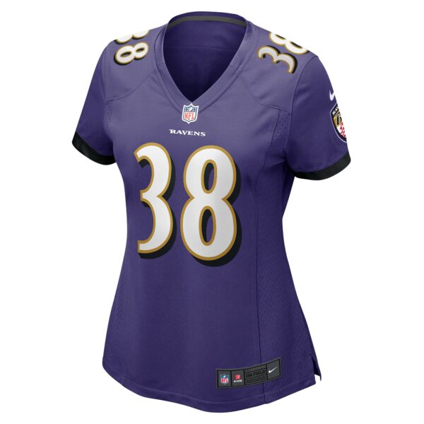 Women’s Baltimore Ravens Ben Mason Nike Purple Game Jersey