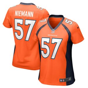 Women's Denver Broncos Ben Niemann Nike Orange Team Game Jersey