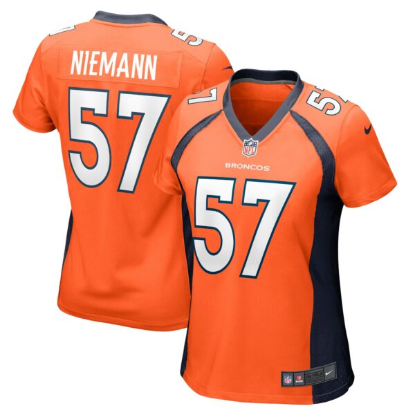 Women’s Denver Broncos Ben Niemann Nike Orange Team Game Jersey