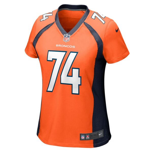 Women’s Denver Broncos Ben Powers Nike Orange Game Player Jersey