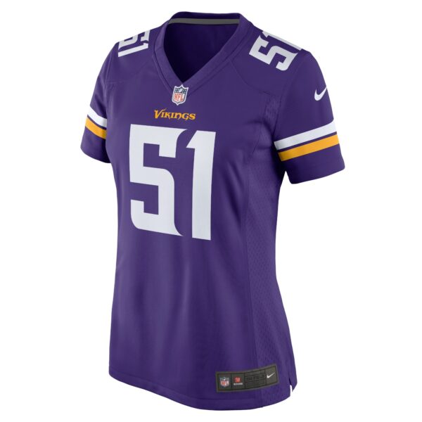 Women’s Minnesota Vikings Benton Whitley Nike Purple Home Game Player Jersey