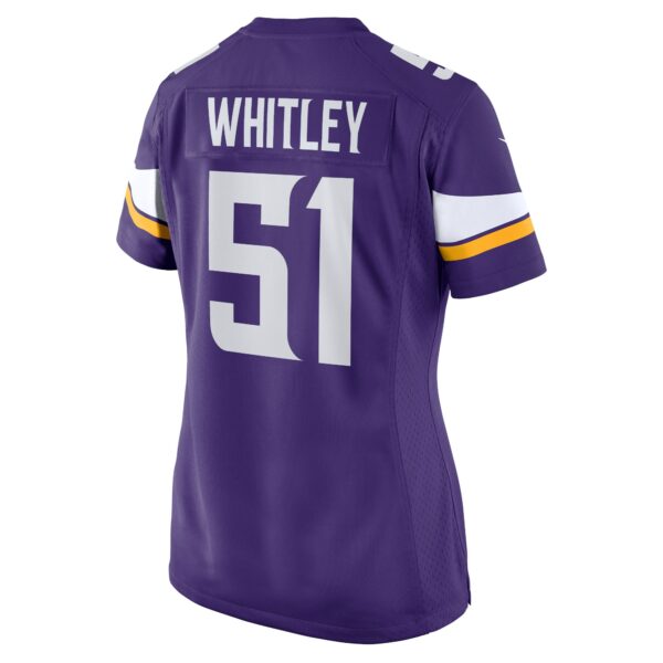 Women’s Minnesota Vikings Benton Whitley Nike Purple Home Game Player Jersey