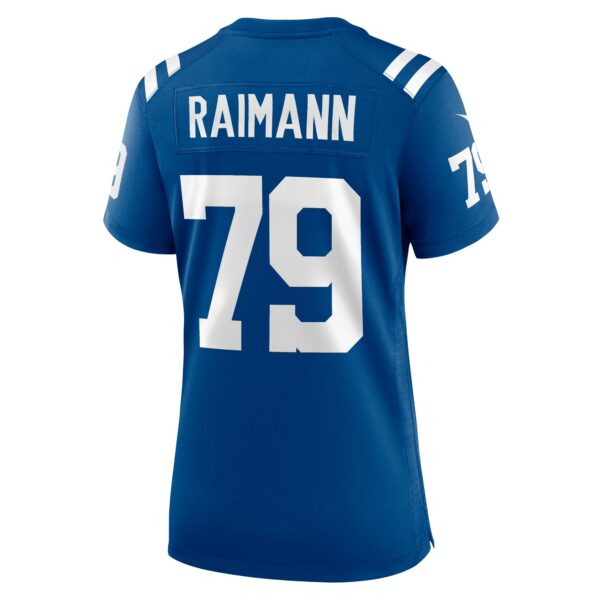 Women’s Indianapolis Colts Bernhard Raimann Nike Royal Player Game Jersey