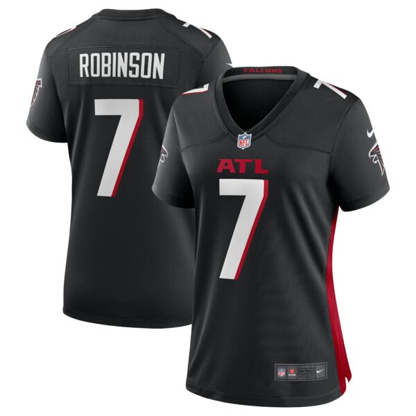 Women’s Atlanta Falcons Bijan Robinson Nike Black Player Jersey