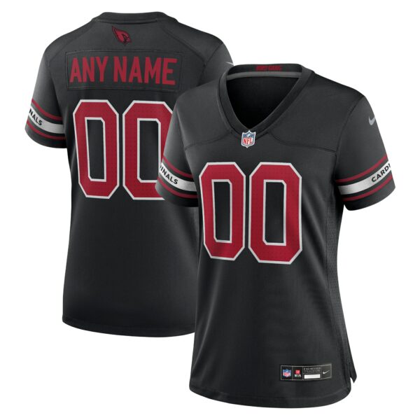 Women’s Arizona Cardinals Nike Black Alternate Custom Game Jersey