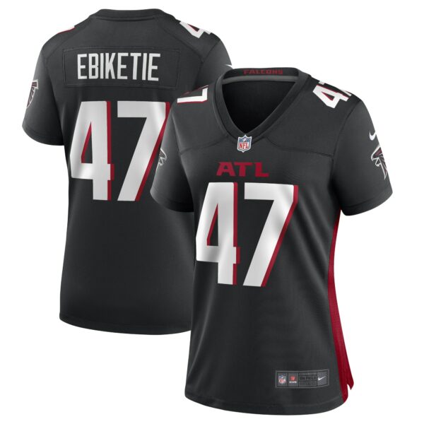 Women’s Arnold Ebiketie Atlanta Falcons Nike Black Game Player Jersey