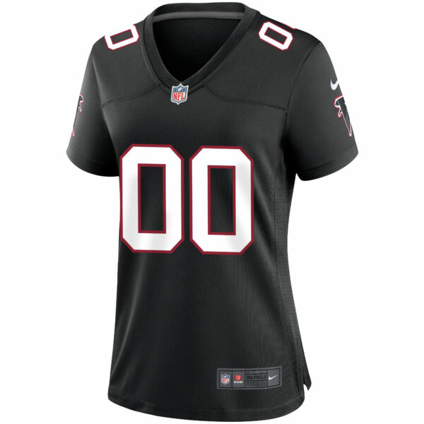 Women’s Atlanta Falcons Nike Black Throwback Custom Game Jersey