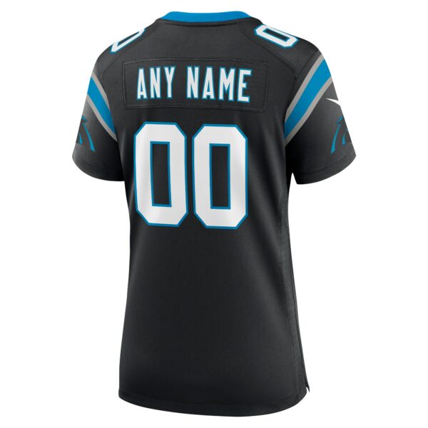 Women’s Carolina Panthers Nike Black Custom Game Jersey