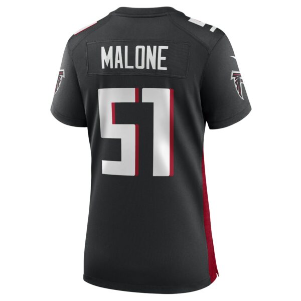 Women’s DeAngelo Malone Atlanta Falcons Nike Black Game Player Jersey