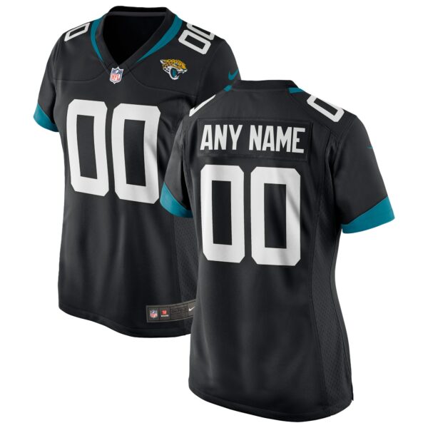 Women’s Nike Black Jacksonville Jaguars Custom Jersey