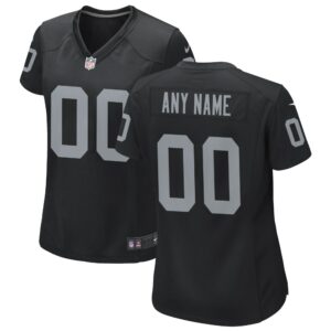 Women's Nike Black Las Vegas Raiders Custom Game Jersey