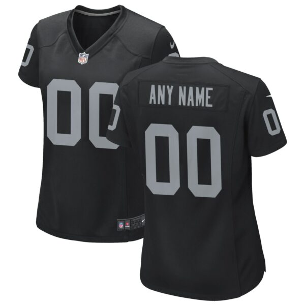 Women’s Nike Black Las Vegas Raiders Custom Game Jersey