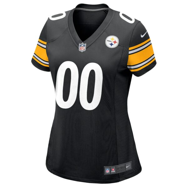 Women’s Nike Black Pittsburgh Steelers Custom Game Jersey