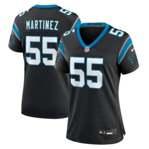 Women's Carolina Panthers Blake Martinez Nike Black Game Jersey