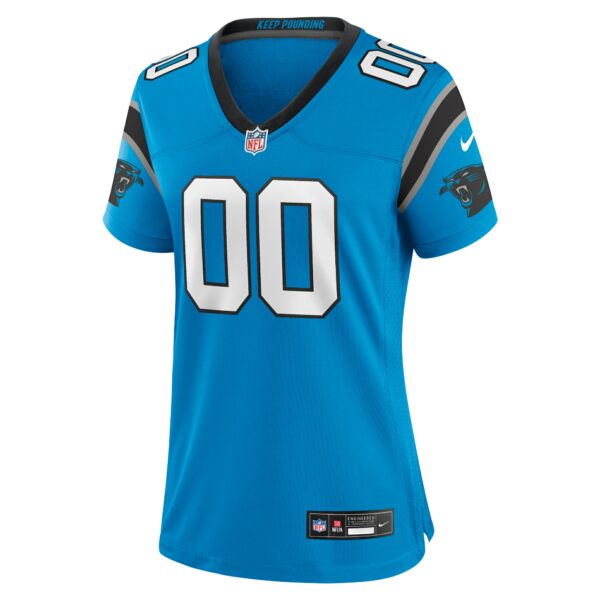 Women’s Carolina Panthers Nike Blue Alternate Custom Game Jersey