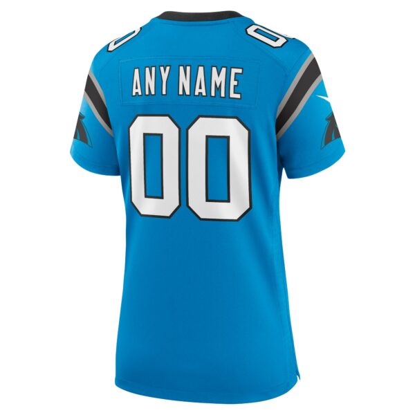 Women’s Carolina Panthers Nike Blue Alternate Custom Game Jersey