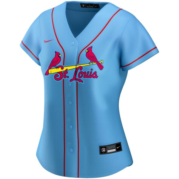 Women’s St. Louis Cardinals Nike Blue Alternate Replica Custom Jersey