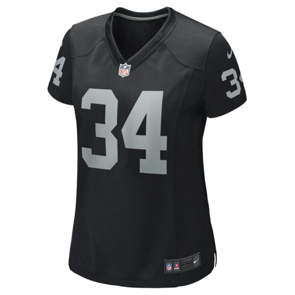 Women’s Las Vegas Raiders Bo Jackson Nike Black Game Retired Player Jersey