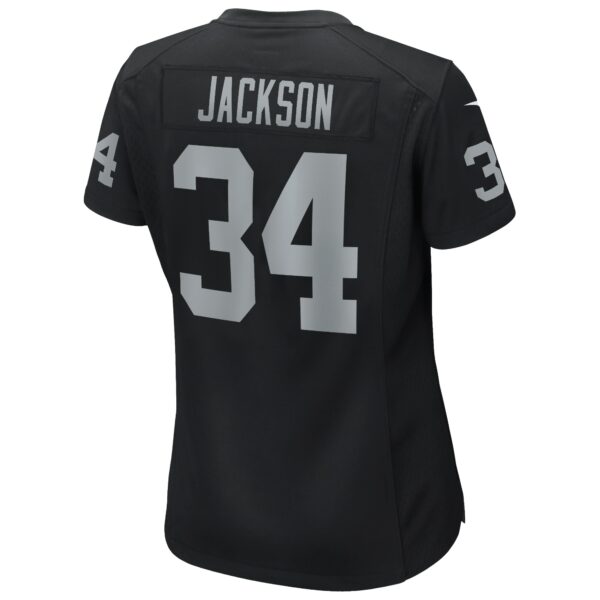 Women’s Las Vegas Raiders Bo Jackson Nike Black Game Retired Player Jersey