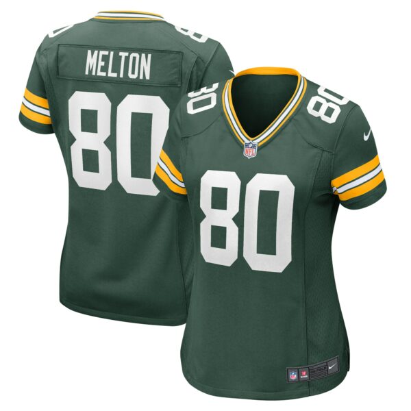 Women’s Green Bay Packers Bo Melton Nike Green Home Game Player Jersey