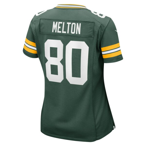 Women’s Green Bay Packers Bo Melton Nike Green Home Game Player Jersey