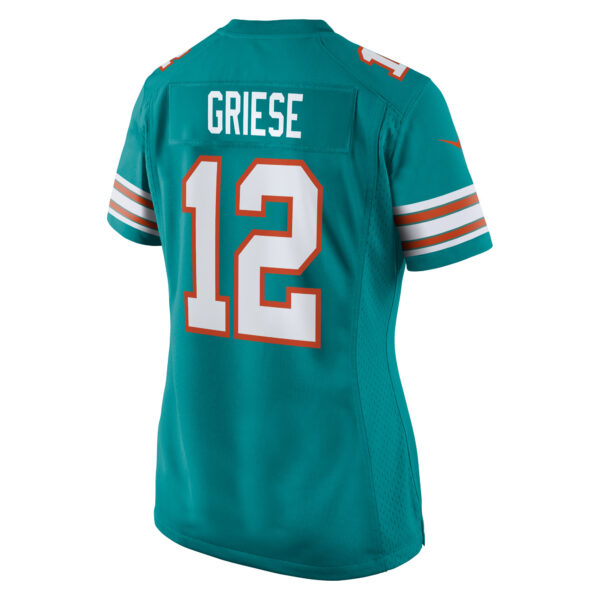 Women’s Miami Dolphins Bob Griese Nike Aqua Retired Player Jersey