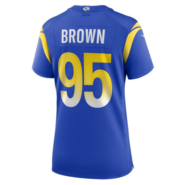 Women’s Los Angeles Rams Bobby Brown III Nike Royal Team Game Jersey