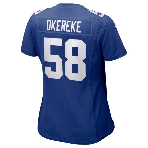 Women’s New York Giants Bobby Okereke Nike Royal Game Player Jersey