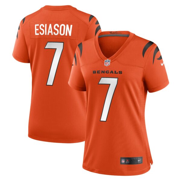 Women’s Cincinnati Bengals Boomer Esiason Nike Orange Retired Game Jersey