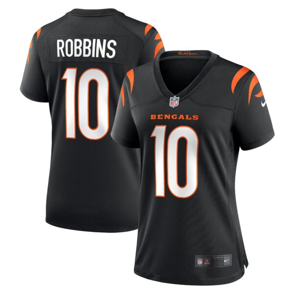 Women’s Cincinnati Bengals Brad Robbins Nike Black Team Game Jersey