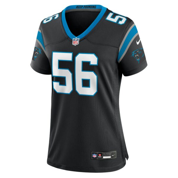 Women’s Carolina Panthers Bradley Bozeman Nike Black Team Game Jersey