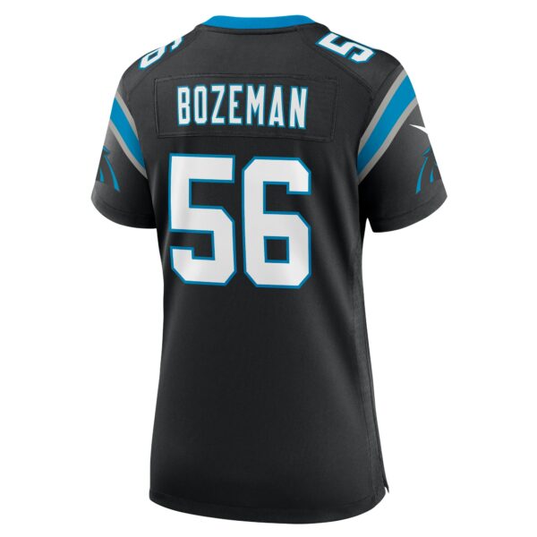 Women’s Carolina Panthers Bradley Bozeman Nike Black Team Game Jersey