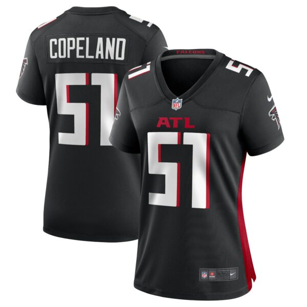 Women’s Atlanta Falcons Brandon Copeland Nike Black Game Player Jersey