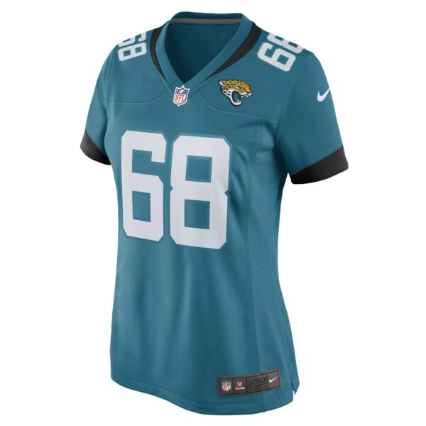 Women’s Jacksonville Jaguars Brandon Scherff Nike Teal Game Player Jersey