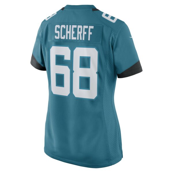 Women’s Jacksonville Jaguars Brandon Scherff Nike Teal Game Player Jersey