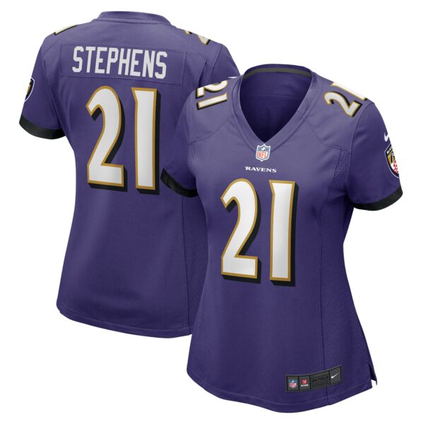 Women’s Baltimore Ravens Brandon Stephens Nike Purple Game Jersey