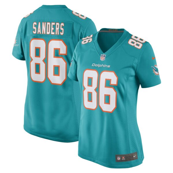 Women’s Miami Dolphins Braylon Sanders Nike Aqua Game Player Jersey