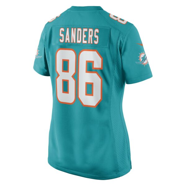 Women’s Miami Dolphins Braylon Sanders Nike Aqua Game Player Jersey