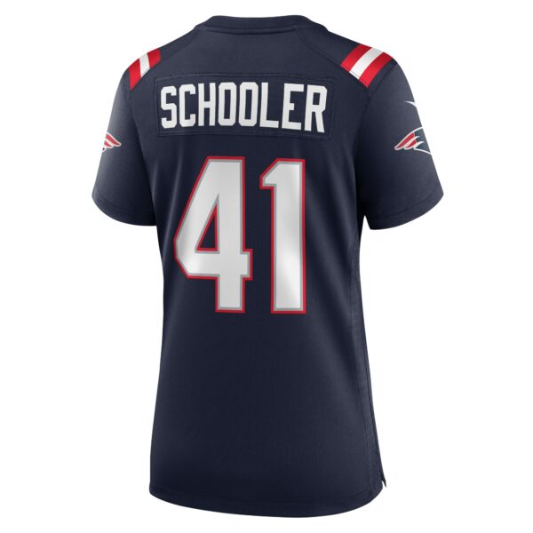 Women’s New England Patriots Brenden Schooler Nike Navy Game Player Jersey