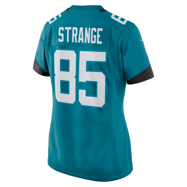 Women’s Jacksonville Jaguars Brenton Strange Nike Teal Team Game Jersey