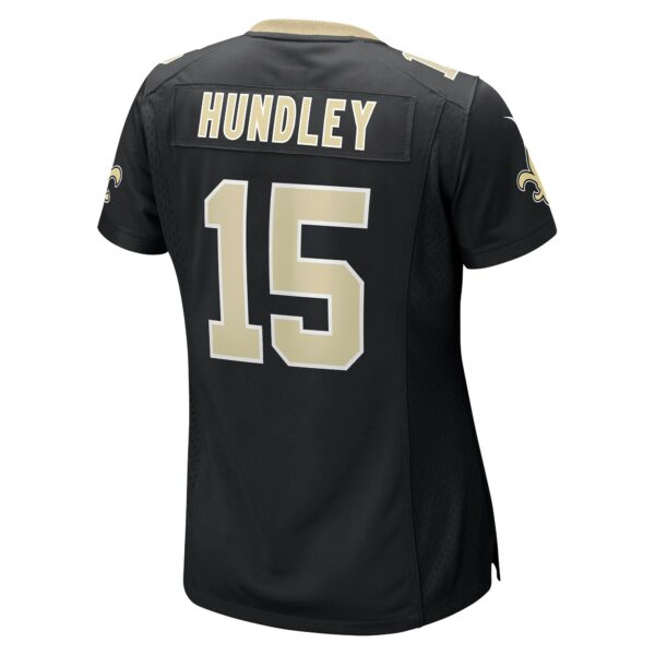 Women’s New Orleans Saints Brett Hundley Nike Black Game Player Jersey